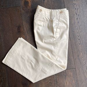 Classiques Entier Ivory Straight Leg Pants